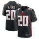 Men's Atlanta Falcons Dee Alford Black Team Game Jersey