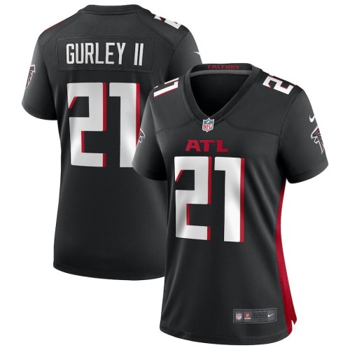 Women's Atlanta Falcons Todd Gurley II Black Game Jersey