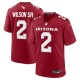 Men's Arizona Cardinals Mack Wilson Sr. Cardinal Team Game Jersey