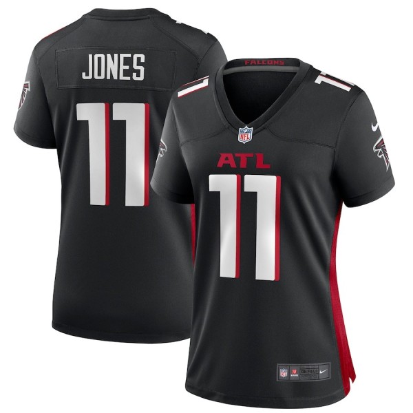 Women's Atlanta Falcons Julio Jones Black Game Jersey