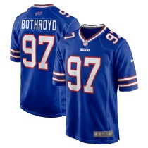 Men's Buffalo Bills Rondell Bothroyd Royal Game Jersey