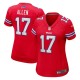 Women's Buffalo Bills Josh Allen Red Player Jersey