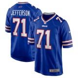 Men's Buffalo Bills Quinton Jefferson Royal Game Jersey