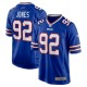 Men's Buffalo Bills DaQuan Jones Royal Game Player Jersey