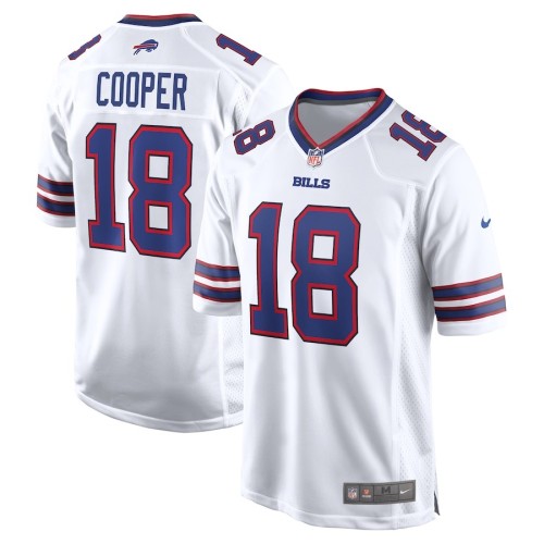 Men's Buffalo Bills Amari Cooper White Game Jersey