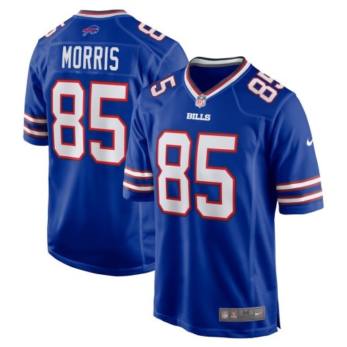 Men's Buffalo Bills Quintin Morris Royal Game Player Jersey