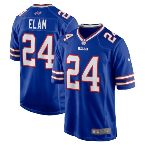 Men's Buffalo Bills Kaiir Elam Royal Player Game Jersey