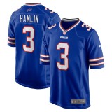 Men's Buffalo Bills Damar Hamlin Royal Game Jersey