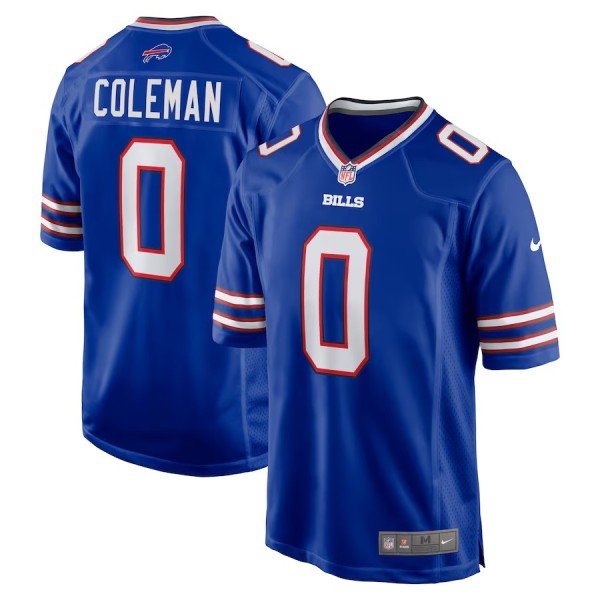 Men's Buffalo Bills Keon Coleman Royal Player Game Jersey