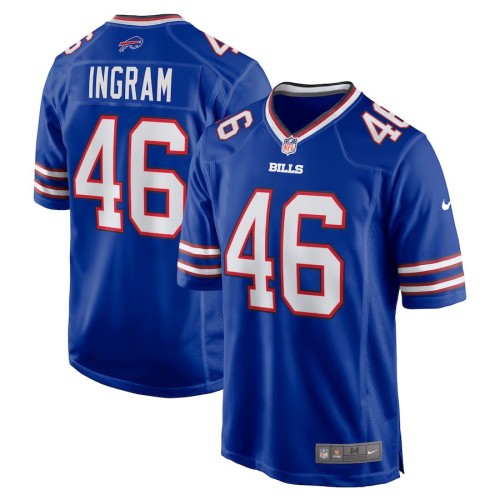 Men's Buffalo Bills Ja'Marcus Ingram Royal Player Game Jersey