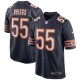 Men's Chicago Bears Lance Briggs Navy Game Retired Player Jersey