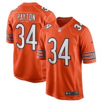 Men's Chicago Bears Walter Payton Orange Retired Player Jersey