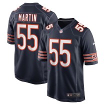 Men's Chicago Bears Jacob Martin Navy Game Jersey