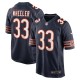 Men's Chicago Bears Ian Wheeler Navy Game Jersey