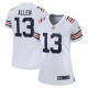 Women's Chicago Bears Keenan Allen White Alternate Game Jersey
