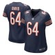 Women's Chicago Bears Nate Davis Navy Game Jersey