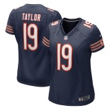 Women's Chicago Bears Tory Taylor Navy Game Jersey