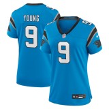 Women's Carolina Panthers Bryce Young Blue Player Jersey