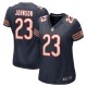 Women's Chicago Bears Roschon Johnson Navy Team Game Jersey