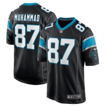Men's Carolina Panthers Muhsin Muhammad Black Retired Player Jersey