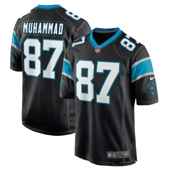 Men's Carolina Panthers Muhsin Muhammad Black Retired Player Jersey