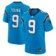 Men's Carolina Panthers Bryce Young Blue Alternate Game Jersey