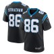 Men's Carolina Panthers Mike Strachan Black Game Jersey