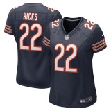Women's Chicago Bears Elijah Hicks Navy Team Game Jersey