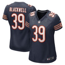 Women's Chicago Bears Josh Blackwell Navy Game Player Jersey