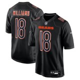 Men's Chicago Bears Caleb Williams Carbon Black Fashion Jersey