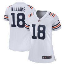 Women's Chicago Bears Caleb Williams White 2nd Alternate Game Player Jersey