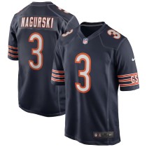 Men's Chicago Bears Bronko Nagurski Navy Game Retired Player Jersey