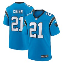 Men's Carolina Panthers Jeremy Chinn Blue Alternate Game Jersey