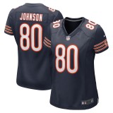 Women's Chicago Bears Collin Johnson Navy Game Jersey