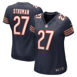 Women's Chicago Bears Greg Stroman Navy Team Game Jersey