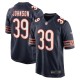 Men's Chicago Bears Quindell Johnson Navy Team Game Jersey