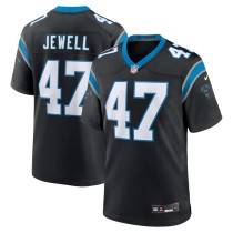 Men's Carolina Panthers Josey Jewell Black Game Jersey