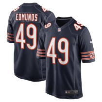 Men's Chicago Bears Tremaine Edmunds Navy Game Player Jersey