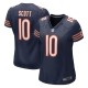 Women's Chicago Bears Tyler Scott Navy Game Jersey
