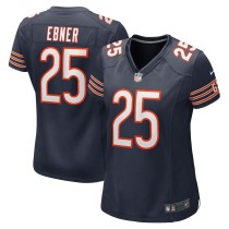 Women's Chicago Bears Trestan Ebner Navy Game Player Jersey