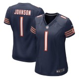 Women's Chicago Bears Jaylon Johnson Navy Game Jersey