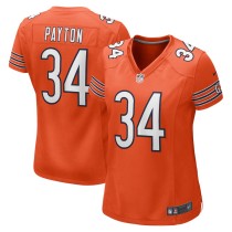 Women's Chicago Bears Walter Payton Orange Retired Player Jersey