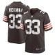 Men's Cleveland Browns Ronnie Hickman Brown Team Game Jersey
