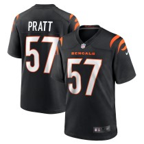 Youth Cincinnati Bengals Germaine Pratt Black Game Jersey