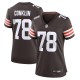 Women's Cleveland Browns Jack Conklin Brown Game Jersey