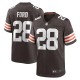 Men's Cleveland Browns Mike Ford Brown Team Game Jersey