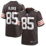 Men's Cleveland Browns David Njoku Brown Game Player Jersey