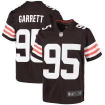 Youth Cleveland Browns Myles Garrett Brown Game Jersey