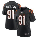 Men's Cincinnati Bengals Trey Hendrickson Black Game Jersey