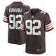 Men's Cleveland Browns Sam Kamara Brown Team Game Jersey